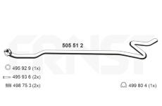 Výfuková trubka ERNST 505512