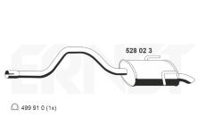 Zadni tlumic vyfuku ERNST 528023
