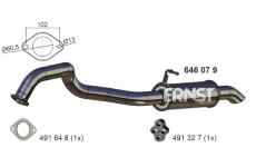 Zadni tlumic vyfuku ERNST 646079