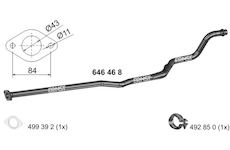 Výfuková trubka ERNST 646468