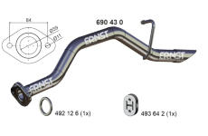 Výfuková trubka ERNST 690430