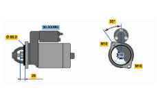 Startér BOSCH 0 986 021 290