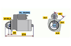 Startér BOSCH 0 001 218 158