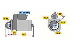 Startér BOSCH 0 001 367 063