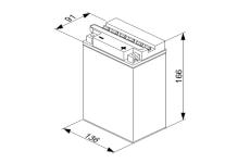 startovací baterie BOSCH 0 092 M40 340