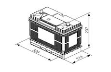 startovací baterie BOSCH 0 092 T30 500