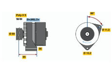 generátor BOSCH 0 120 468 036