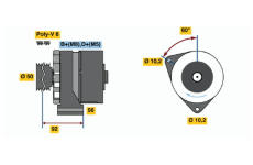 generátor BOSCH 0 120 468 058