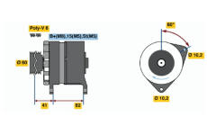 generátor BOSCH 0 120 468 128