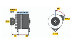 generátor BOSCH 0 120 468 134