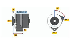 generátor BOSCH 0 120 469 997