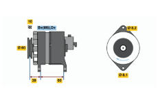 generátor BOSCH 0 120 488 012