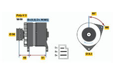 generátor BOSCH 0 120 488 189