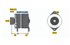 generátor BOSCH 0 120 488 201