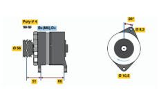 generátor BOSCH 0 120 488 215