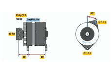 generátor BOSCH 0 120 488 275