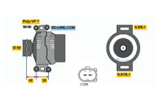 generátor BOSCH 0 121 715 011