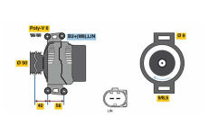 generátor BOSCH 0 121 813 023