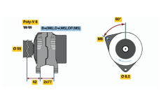 generátor BOSCH 0 123 310 054