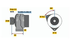 generátor BOSCH 0 123 320 011