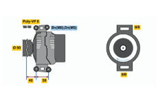 generátor BOSCH 0 123 510 082