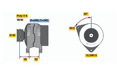 generátor BOSCH 0 123 510 092