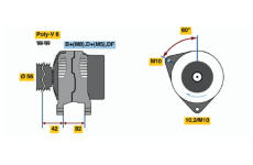 generátor BOSCH 0 123 520 021