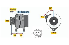 generátor BOSCH 0 124 315 014