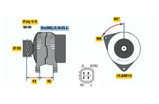 generátor BOSCH 0 124 315 016