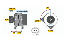 generátor BOSCH 0 124 325 044