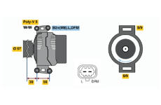 generátor BOSCH 0 124 515 095