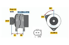 generátor BOSCH 0 124 615 008