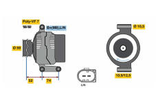 generátor BOSCH 0 125 711 046