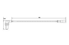 Snímač, počet otáček kol BOSCH 0 265 001 134