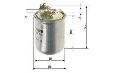 Palivový filter BOSCH 0 450 906 334