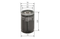 Olejový filter BOSCH 0 451 103 074