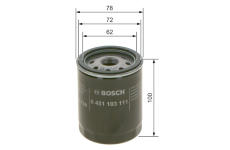 Olejový filter BOSCH 0 451 103 111