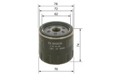 Olejový filter BOSCH 0 451 103 300