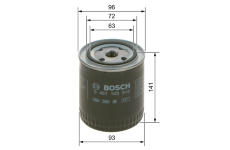 Olejový filter BOSCH 0 451 103 313
