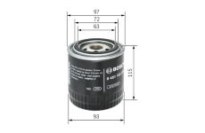 Olejový filter BOSCH 0 451 103 330