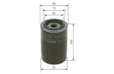 Olejový filter BOSCH 0 451 203 218