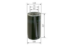 Olejový filter BOSCH 0 451 301 156