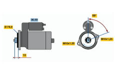 Startér BOSCH 0 986 014 501