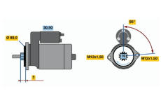 Startér BOSCH 0 986 015 391