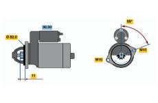 Startér BOSCH 0 986 019 880