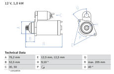 żtartér BOSCH 0 986 020 290