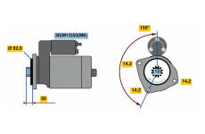 żtartér BOSCH 0 986 022 980