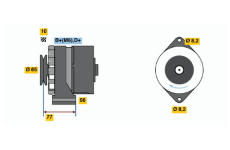 generátor BOSCH 0 986 030 870