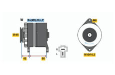 generátor BOSCH 0 986 032 641
