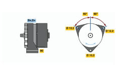 generátor BOSCH 0 986 034 940